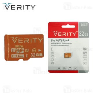 کارت حافظه میکرو اس دی 32 گیگابایت وریتی Verity UHS-I C10 U1 633X 95MB/s
