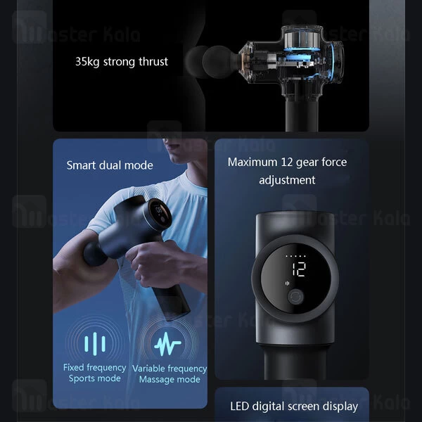 ماساژور تفنگی شیائومی Xiaomi Fascia Gun Pro MJJMQ02YM