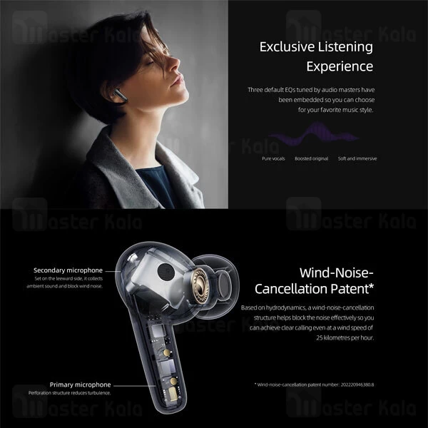 هندزفری بلوتوث دوگوش کیو سی وای QCY T13X