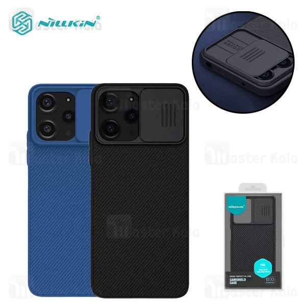قاب محافظ Xiaomi Redmi 12 4G / Note 12R 5G Nillkin CamShield دارای محافظ دوربین