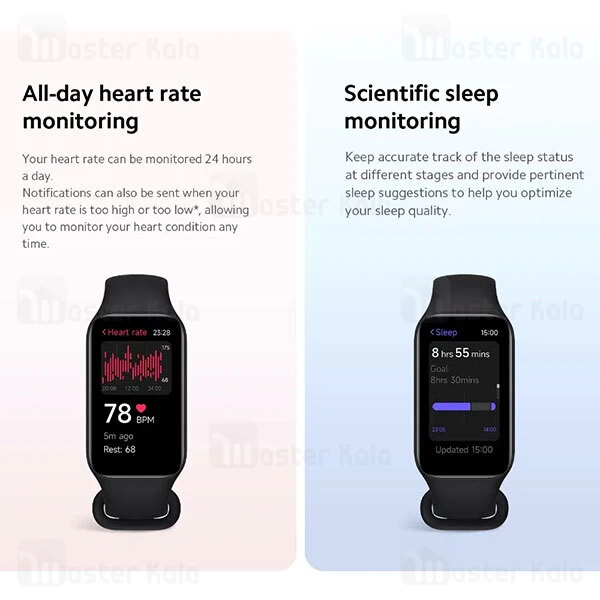 دستبند سلامتی هوشمند شیائومی Xiaomi Mi Band 8 Active