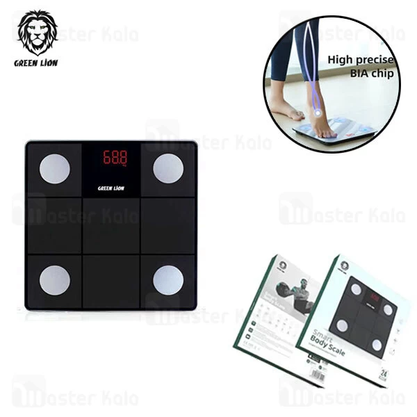 ترازو هوشمند گرین لاین Green lion Smart Body Scale GNSFSCLEBK