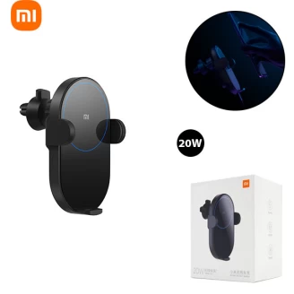 هولدر و شارژر وایرلس چندکاره شیائومی Xiaomi WCJ02ZM توان 20 وات همراه با شارژر فندکی