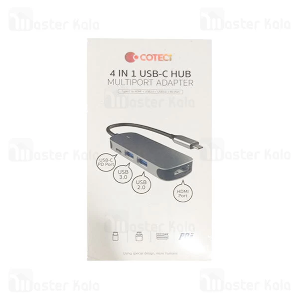 هاب 4 پورت کوتتسی Coteetci 16008