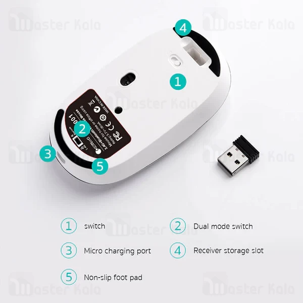 موس وایرلس کوتتسی Coteetci 84001