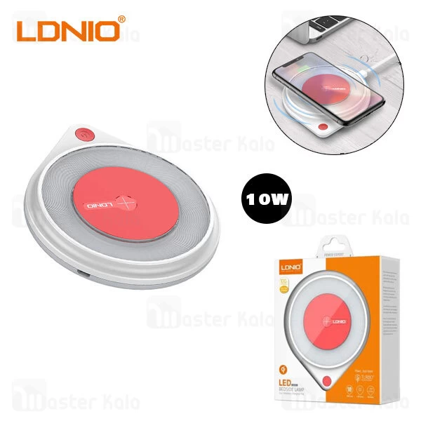 شارژر وایرلس الدینیو LDNIO AW001 Wireless Charger توان 10 وات