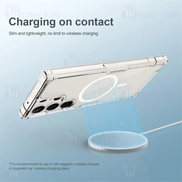 قاب محافظ مگنتی نیلکین سامسونگ Samsung Galaxy S23 Ultra Nillkin Nature TPU Pro Magnetic Case