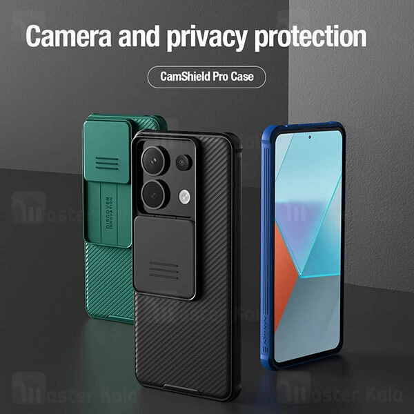 قاب محافظ Xiaomi Redmi Note 13 Pro Nillkin CamShield Pro Case دارای محافظ دوربین