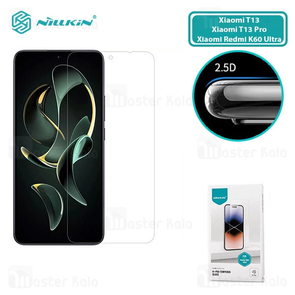 محافظ صفحه شیشه ای نیلکین Xiaomi 13T / 13T Pro / Redmi K60 Ultra Nillkin H+ Pro