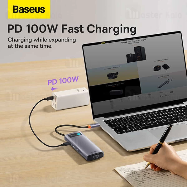 هاب 8 پورت تایپ سی بیسوس Baseus WKWG050013