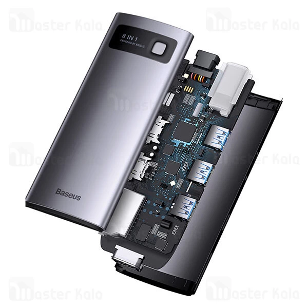 هاب 8 پورت تایپ سی بیسوس Baseus WKWG050013