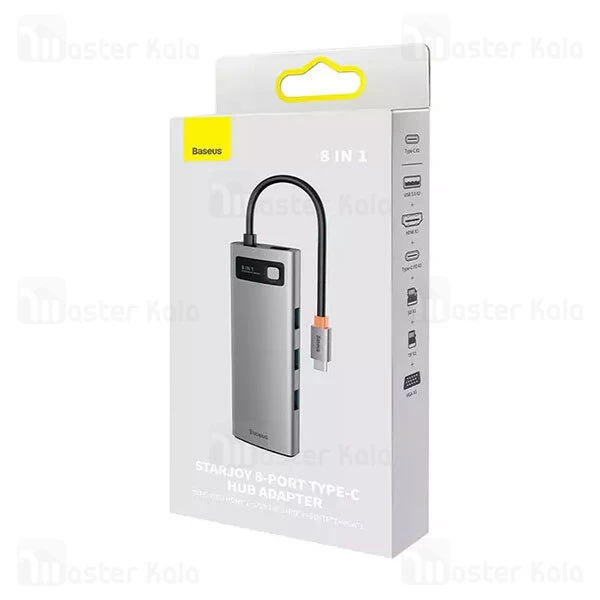 هاب 8 پورت تایپ سی بیسوس Baseus WKWG050013