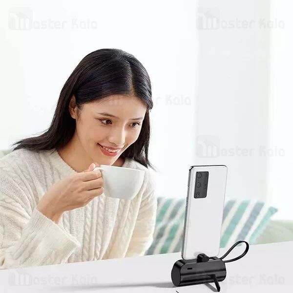 پاوربانک 5000 باوین Bavin PC012 توان 10 وات همراه با کانکتور تایپ سی