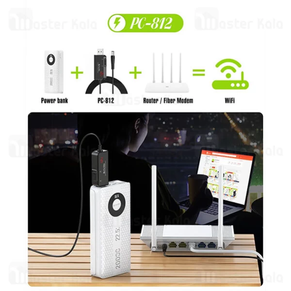 کابل USB مودم باوین BAVIN PC812 طول 1 متر