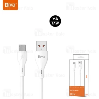 کابل میکرو یو اس بی بیوا Biva C-026V توان 18 وات