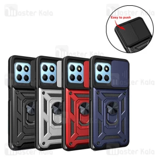 گارد محافظ ضد ضربه انگشتی Honor X6 / X8 5G SHUNIJA Case دارای محافظ دوربین