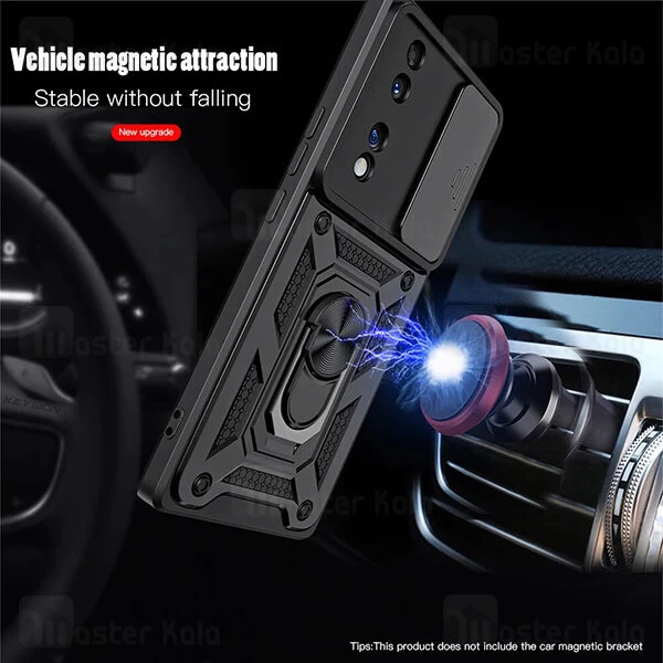 گارد محافظ ضد ضربه انگشتی Huawei Honor 70 SHUNIJA Case دارای محافظ دوربین