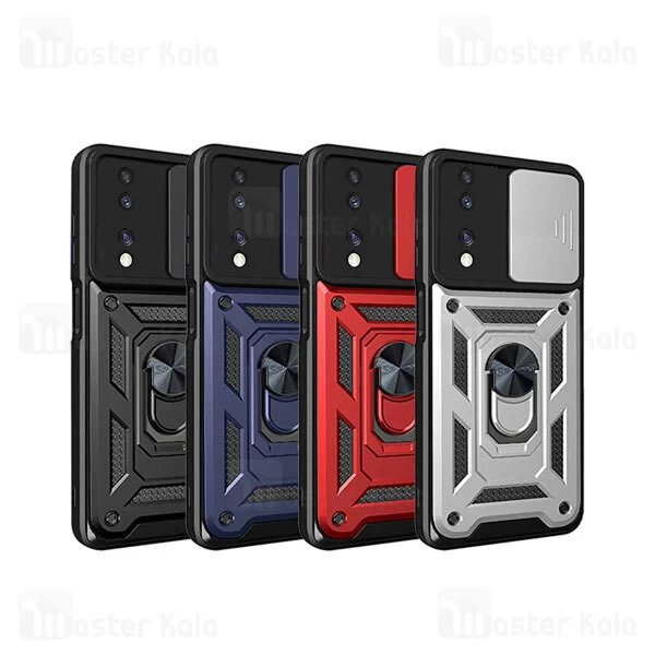 گارد محافظ ضد ضربه انگشتی Huawei Honor 70 SHUNIJA Case دارای محافظ دوربین