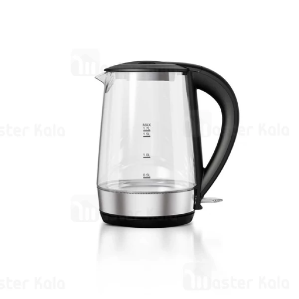 کتری برقی لپرسو LePresso 360 Quick Boil Glass Kettle LPRGKTBK ظرفیت 1.7 لیتر
