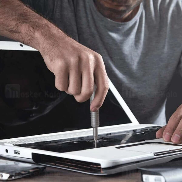 پیچ گوشتی پاورولوژی Powerology 31 in 1 Precision Screwdriver P31IN1PSGY دارای 31 سری