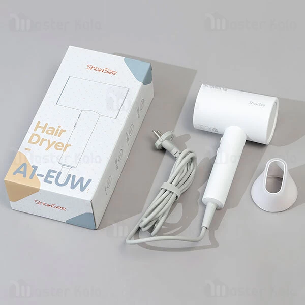 سشوار شیائومی Xiaomi ShowSee A1-EUW Anion Hair Dryer توان 1800 وات