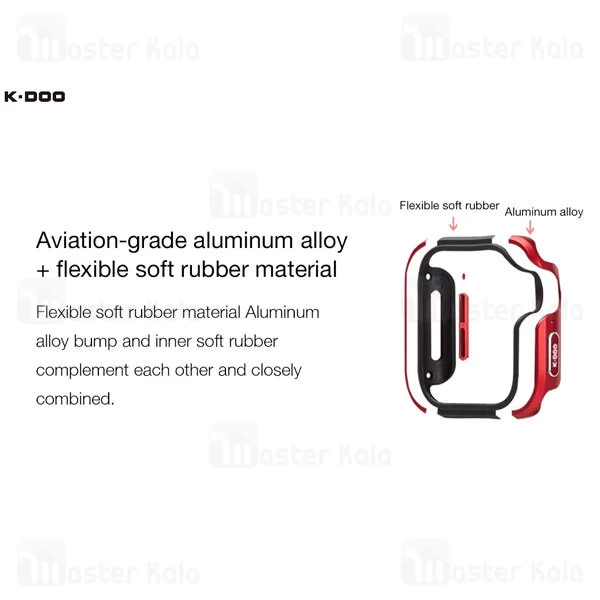کاور و محافظ اپل واچ کی دو Apple Watch 49mm K-DOO Defender Protective Case
