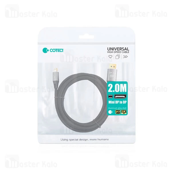 کابل DP به Mini DP کوتتسی Coteetci 87401 با طول 2 متر