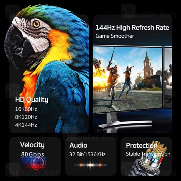 کابل 2.0 DP کوتتسی 87403 Coteetci طول 2 متر