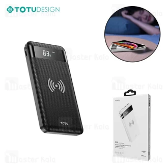 پاوربانک وایرلس 10000 میلی آمپر توتو TOTU CPBW-06 Founder 2 توان 2.1 آمپر
