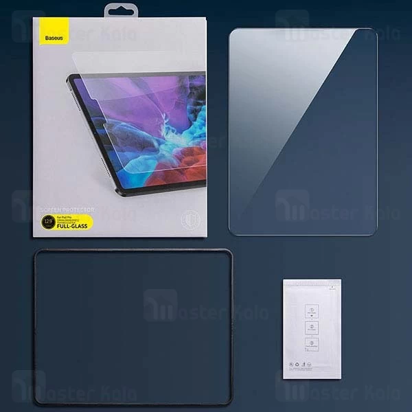 گلس آیپد Apple iPad mini 2021 Baseus 0.3mm Full Tempered Glass SGBL021402