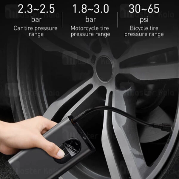 کمپرسور باد بیسوس Baseus Energy Source Inflator Pump Wireless Air Pump CRNL040001 توان 54 وات