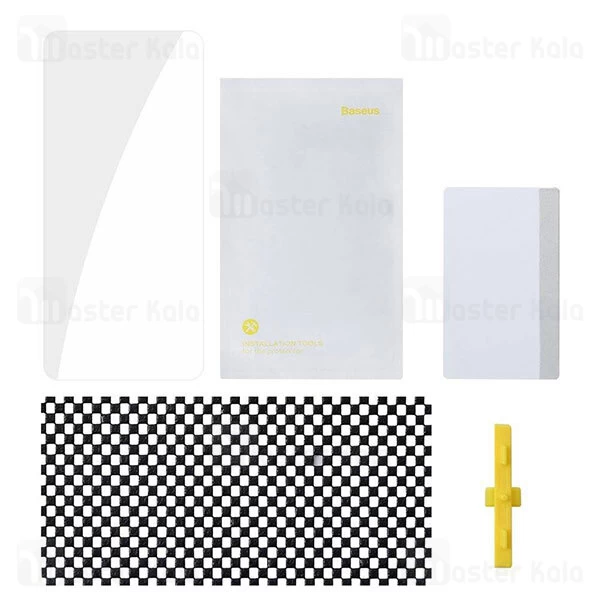 محافظ نانو Xiaomi 12 Full Screen Curved Surface Water Gel Protector Baseus SGSL000702 2pcs