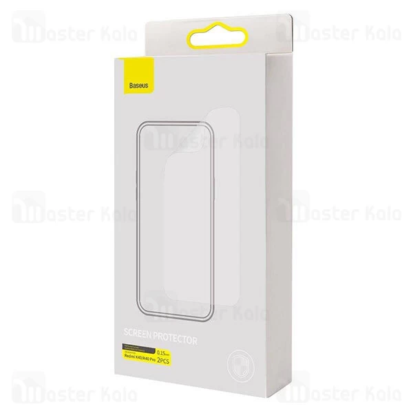 محافظ نانو Xiaomi 12 Full Screen Curved Surface Water Gel Protector Baseus SGSL000702 2pcs