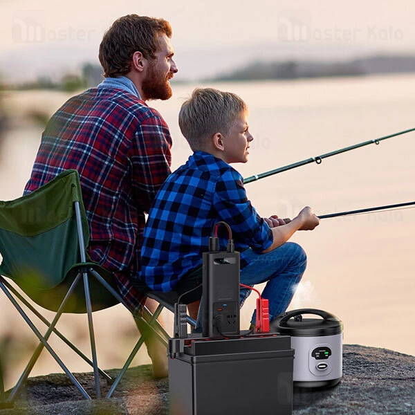 چند راهی بیسوس Baseus Super Si Power Inverter 500W CN EU 220V CGNB000101 ولتاژ 220 ولت