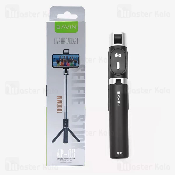 مونوپاد و سه پایه بلوتوثی Bavin AP-05 Live Broadcast Selfie Stick