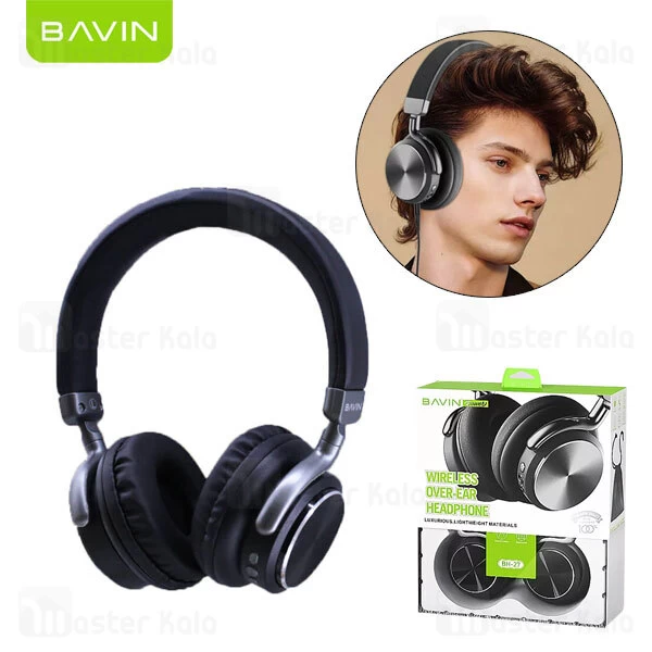 هدفون بلوتوث باوین Bavin BH27 Wireless Over-Ear Headphone