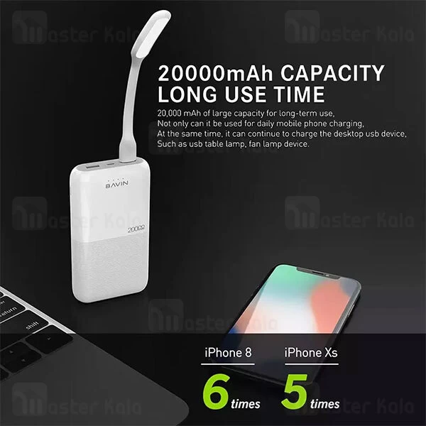 پاوربانک Bavin Pc091 Fast Charge 20000mAh Power bank