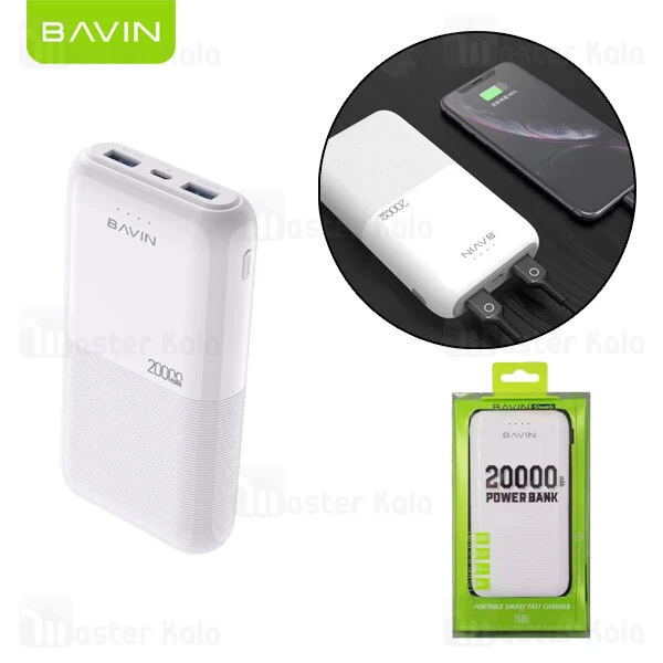 پاوربانک Bavin Pc091 Fast Charge 20000mAh Power bank