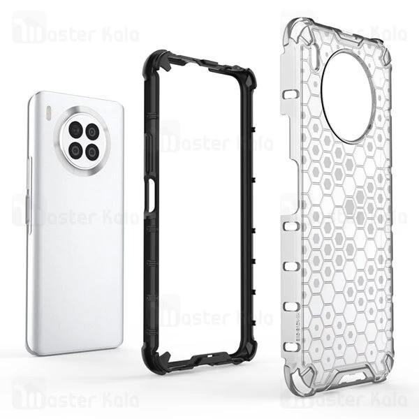 قاب ژله ای ضد ضربه Huawei Nova 8i / Honor 50 Lite Honey Comb ShockProof AirBag