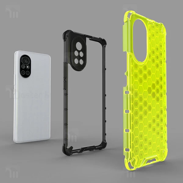 قاب ژله ای ضد ضربه Huawei Nova 8 / Nova 8 5G Honey Comb ShockProof AirBag