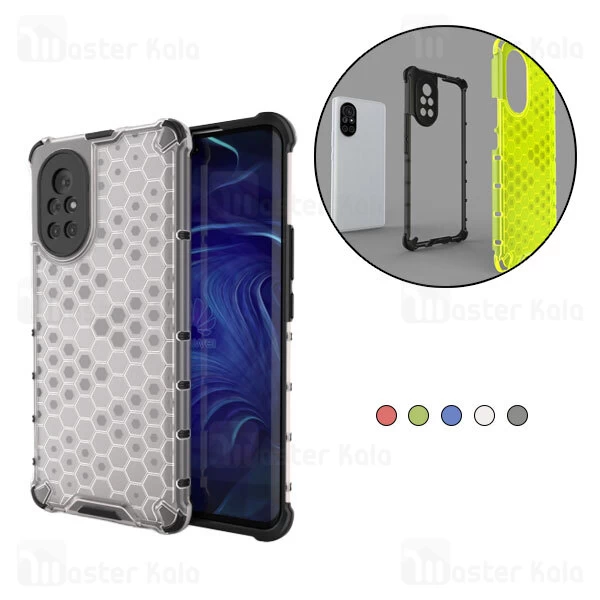 قاب ژله ای ضد ضربه Huawei Nova 8 / Nova 8 5G Honey Comb ShockProof AirBag