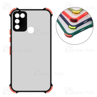 قاب مات ضد ضربه اینفینیکس Infinix Smart 5 X657 Shockproof Hybrid Matte Back Case