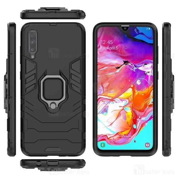 قاب Samsung Galaxy A70 / A70s KEYSION ShockProof Armor Ring Holder Case