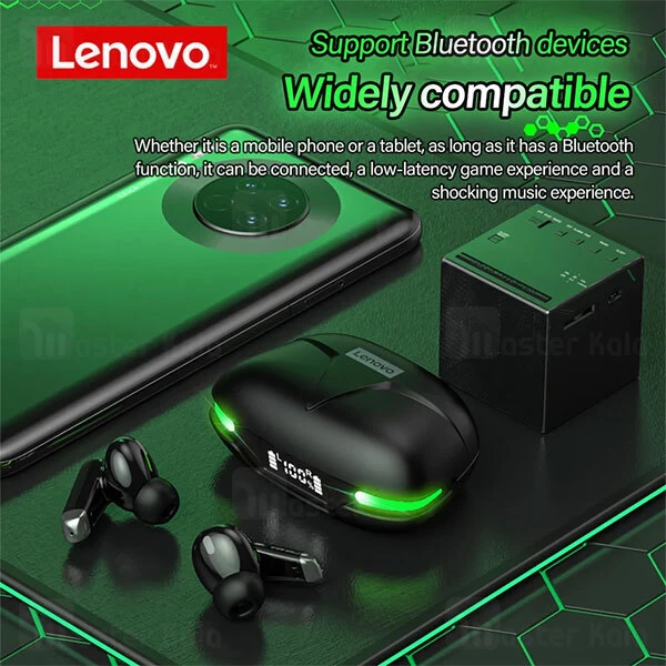 هندزفری بلوتوث Lenovo ThinkPlus GM3 LivePods True Wireless Earbuds
