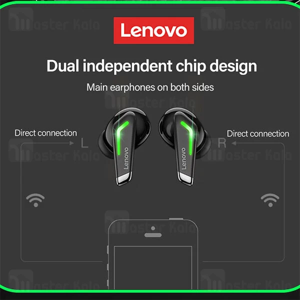 هندزفری بلوتوث Lenovo ThinkPlus GM3 LivePods True Wireless Earbuds