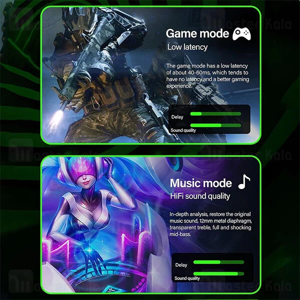 هندزفری بلوتوث Lenovo ThinkPlus GM3 LivePods True Wireless Earbuds