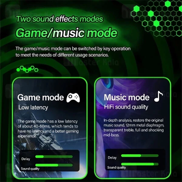 هندزفری بلوتوث Lenovo ThinkPlus GM3 LivePods True Wireless Earbuds