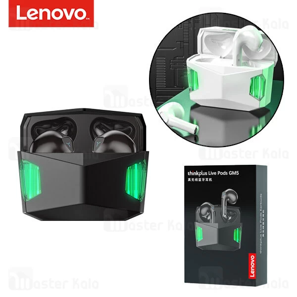 هندزفری بلوتوث Lenovo Thinkplus GM5 Live Pods True Wireless Earbuds