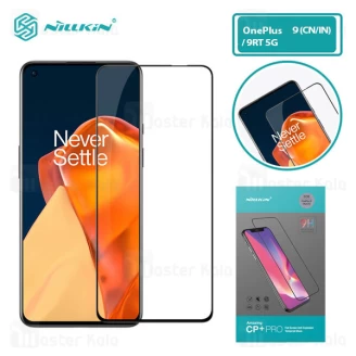 محافظ صفحه نمایش شیشه ای تمام صفحه تمام چسب نیلکین OnePlus 9 (CN/IN/EU/USA) / 9RT 5G Nillkin CP+ Pro