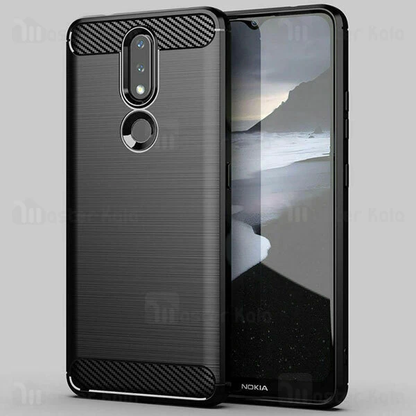 قاب محافظ ژله ای Nokia 2.4 Fiber Carbon Rugged Armor Caseقاب محافظ ژله ای Nokia 2.4 Fiber Carbon Rugged Armor Case